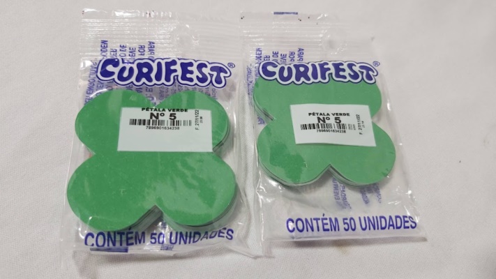 FORMA PETALA N� 5� VERDE C/50UND